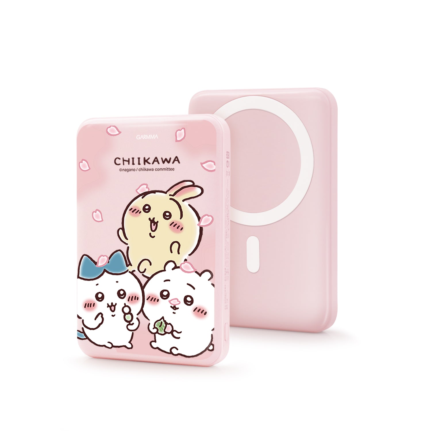 台灣 Garmma Chiikawa ちいかわ MagSafe 磁吸無線充電器|10000mah|2 款圖案|吉伊卡哇【10月27日截單 ,預計 : 10月27日截單 ,預計 : 聖誕節前發貨】