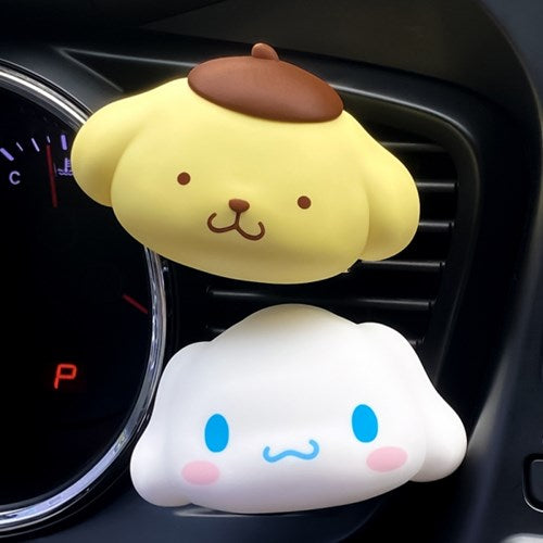 【韓國直送】Sanrio 卡通3D大頭立體造型空氣清新劑|室內、車用香薰|Hello Kitty、Kuromi、Melody、PC狗、Keroppi、布甸狗、玉桂狗【10月27日截單 ,預計 : 十月中至尾發貨】