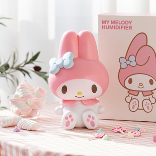 【韓國直送】SANRIO大頭公仔加濕器|Melody|Kuromi|迷你加濕器|秋冬必備 【現貨,一至三日內發貨】