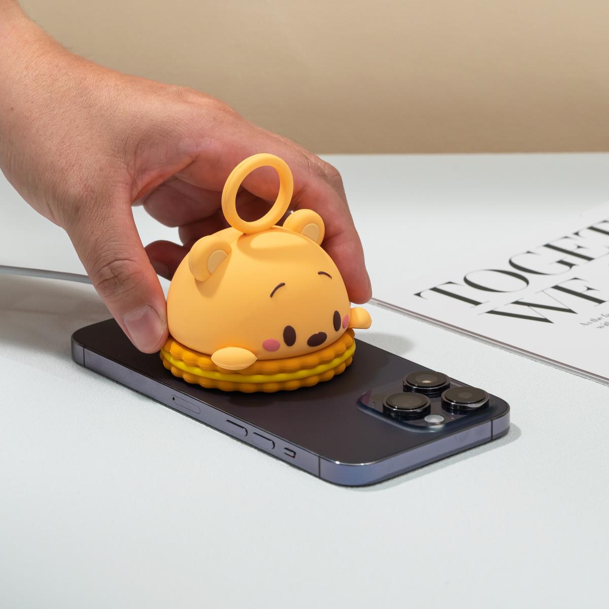 台灣 Infothink 迪士尼系列 QQ 餅乾造型磁吸充|15W無線快速充電|小熊維尼|史迪仔|勞蘇|三眼仔|行貨一年保養 【10月27日截單 ,預計 : 十月中至尾發貨】