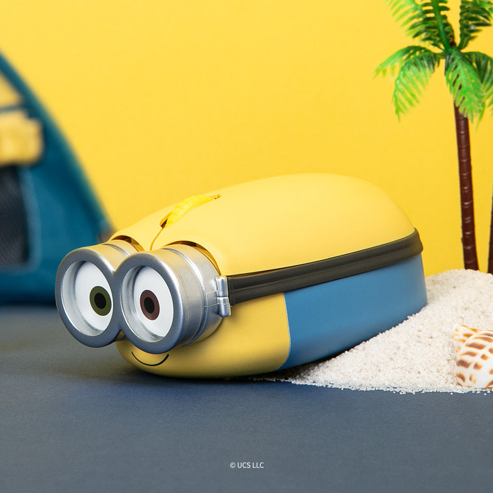 【韓國直送】Minions Bob 立體造型無線滑鼠|無線Keyboard|超可愛Bob樣|미니언즈 【10月27日截單 ,預計 : 十月中至尾發貨】