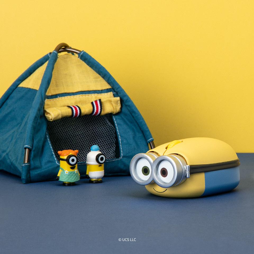 【韓國直送】Minions Bob 立體造型無線滑鼠|無線Keyboard|超可愛Bob樣|미니언즈 【10月27日截單 ,預計 : 十月中至尾發貨】
