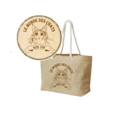 【日本直送】無印風貓貓麻質JuteBag|Totebag 無印袋|四款三個Size|孟加拉豹貓|緬因貓|摺耳貓|異國短毛|手挽袋環保袋【10月27日截單 ,部分現貨,3 - 5日內發貨】